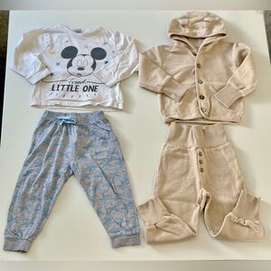 4 piece Toddler Outfit Set and Pyjama 2T